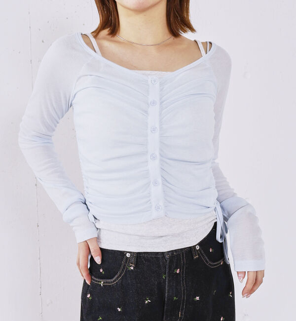 archives「レイヤードカットＳＥＴ　ＴＯＰＳ」|カーディガン|