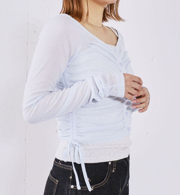 archives「レイヤードカットＳＥＴ　ＴＯＰＳ」|カーディガン|