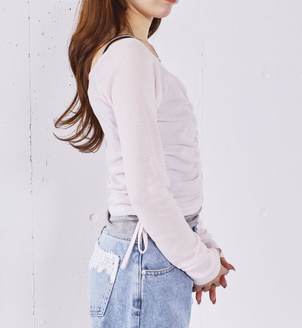 archives「レイヤードカットＳＥＴ　ＴＯＰＳ」|カーディガン|