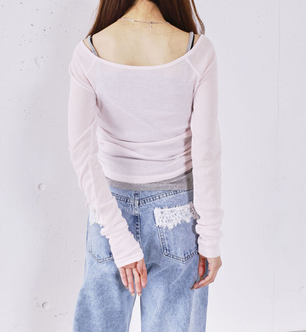 archives「レイヤードカットＳＥＴ　ＴＯＰＳ」|カーディガン|