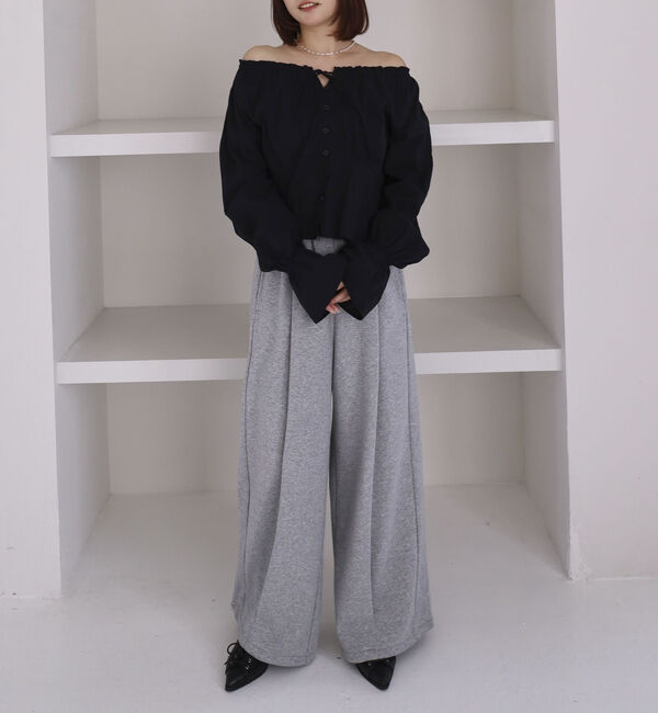 archives「からみ刺繍２ｗａｙオフショルペプラムブラウス」|シャツ・ブラウス|