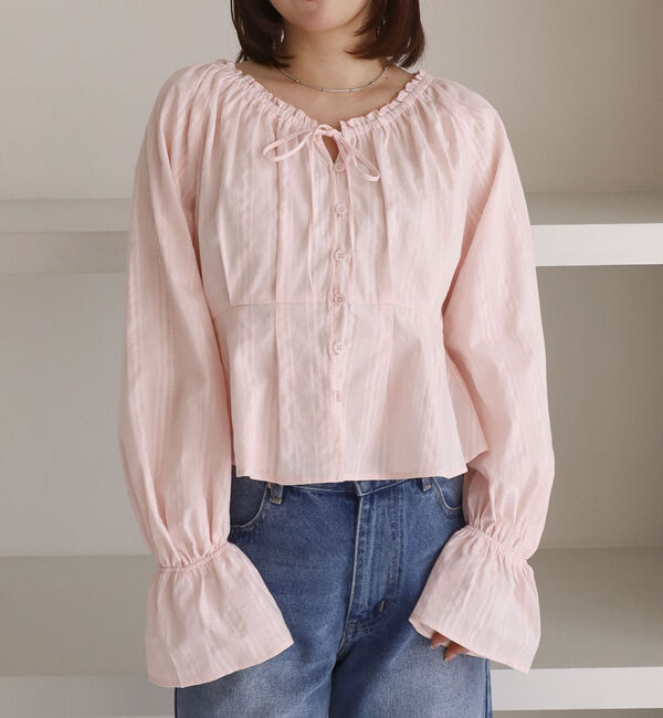 archives「からみ刺繍２ｗａｙオフショルペプラムブラウス」|シャツ・ブラウス|