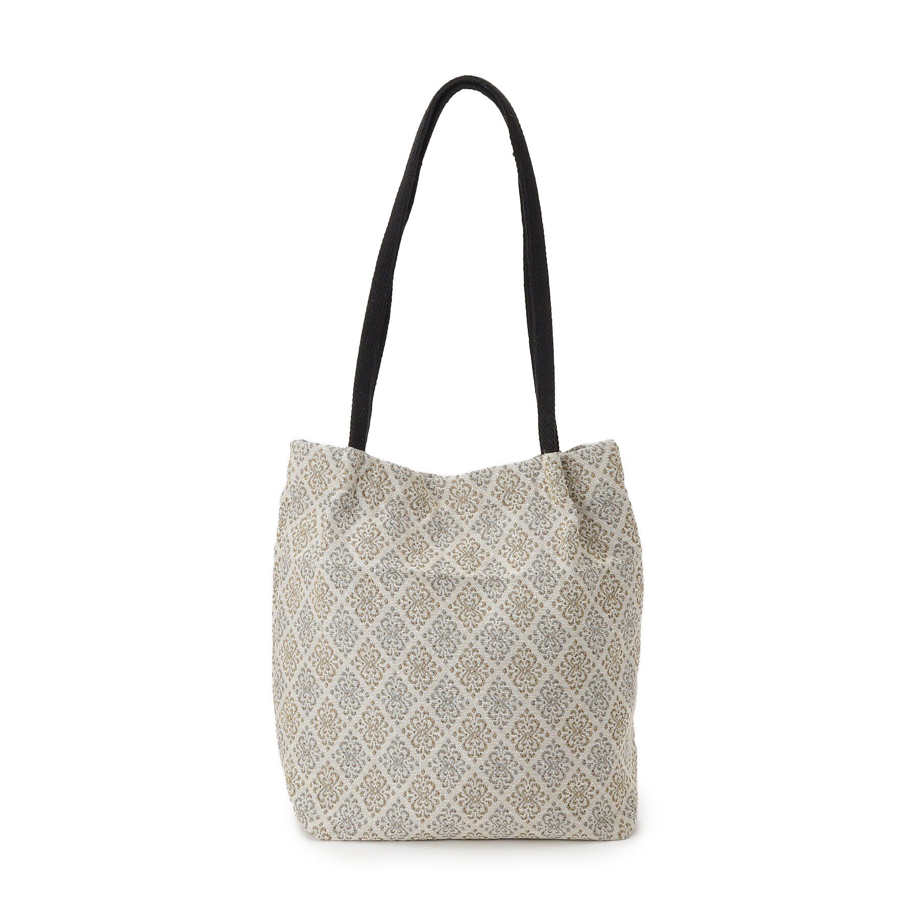 SHOO･LA･RUE「【インド製/選べる4柄】ジャカードトートバッグ」|トートバッグ|