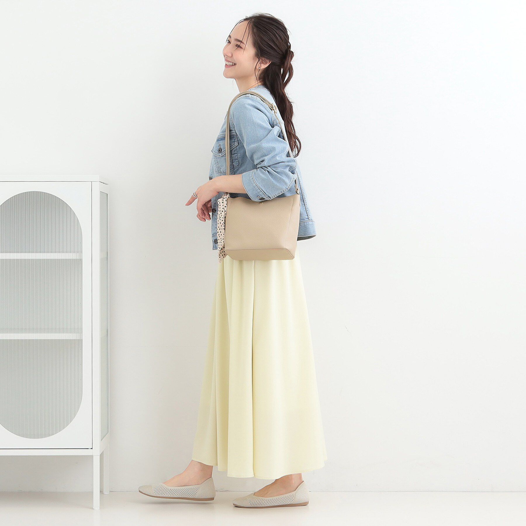 SHOO･LA･RUE「スカーフ付きショルダーバッグ」|ショルダー・メッセンジャー|