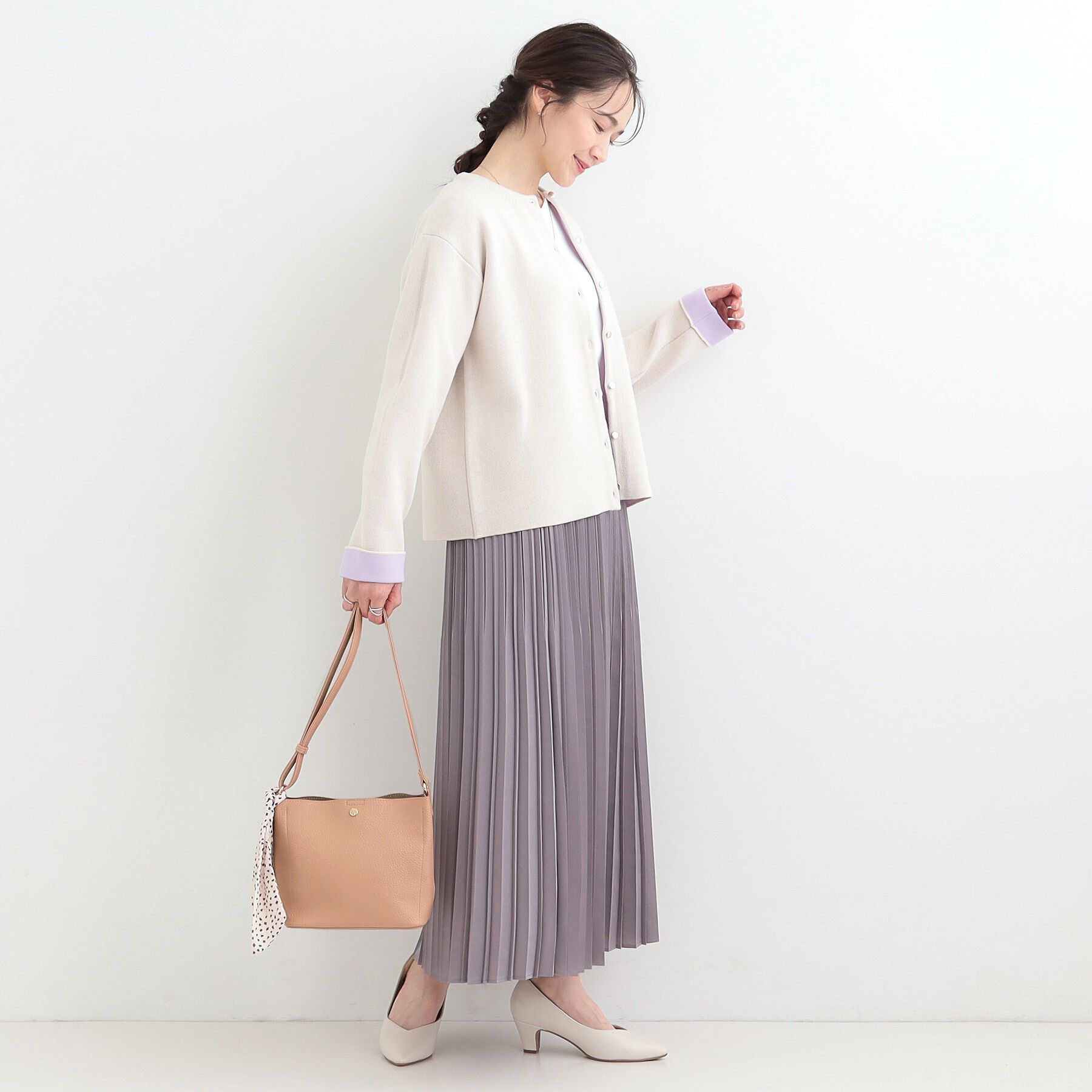 SHOO･LA･RUE「スカーフ付きショルダーバッグ」|ショルダー・メッセンジャー|