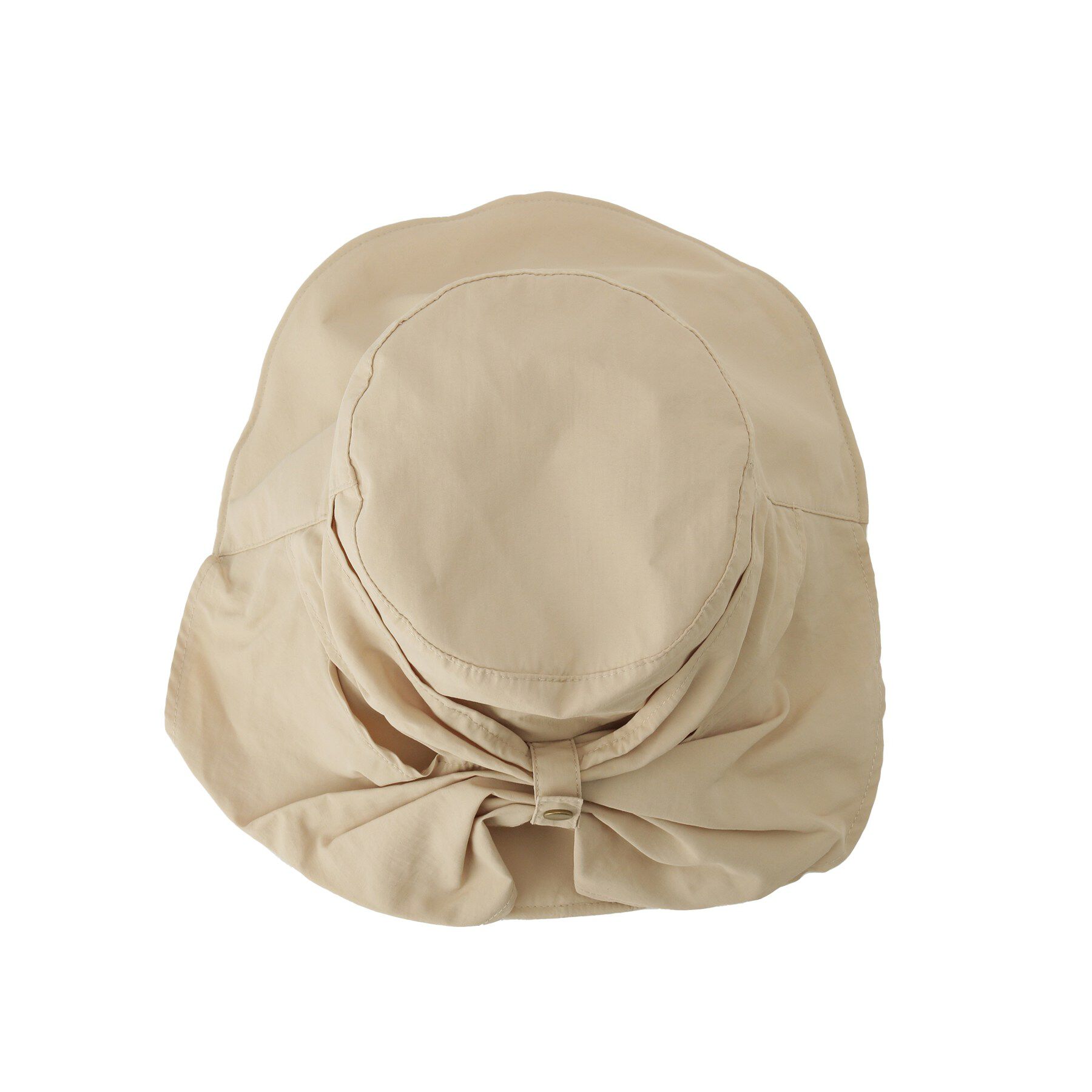 SHOO･LA･RUE「【UV/吸水速乾】うしろリボンシェード付きハット」|ハット|