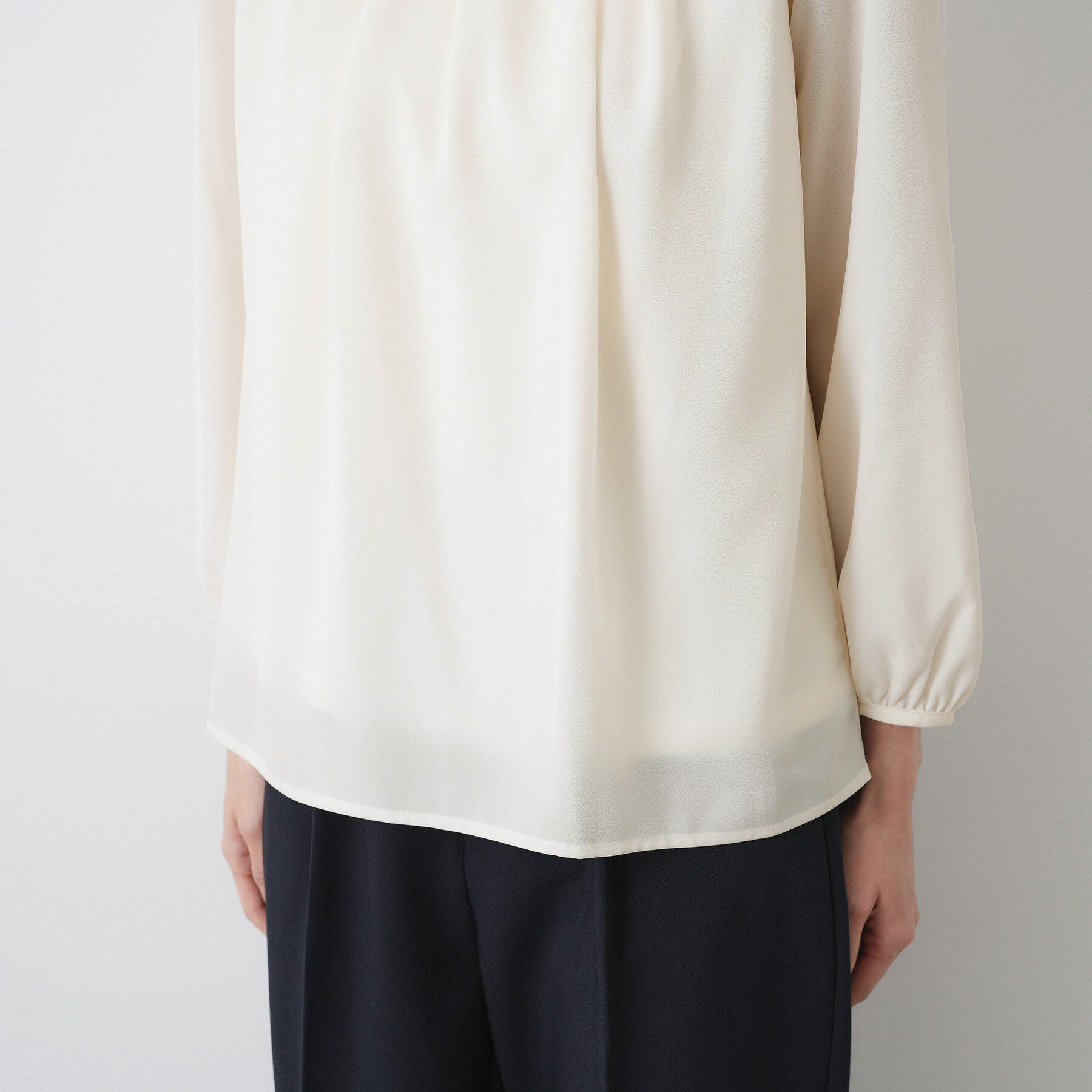 Dessin「【入卒/セレモニー/洗える】ジョーゼットブラウス」|シャツ・ブラウス|