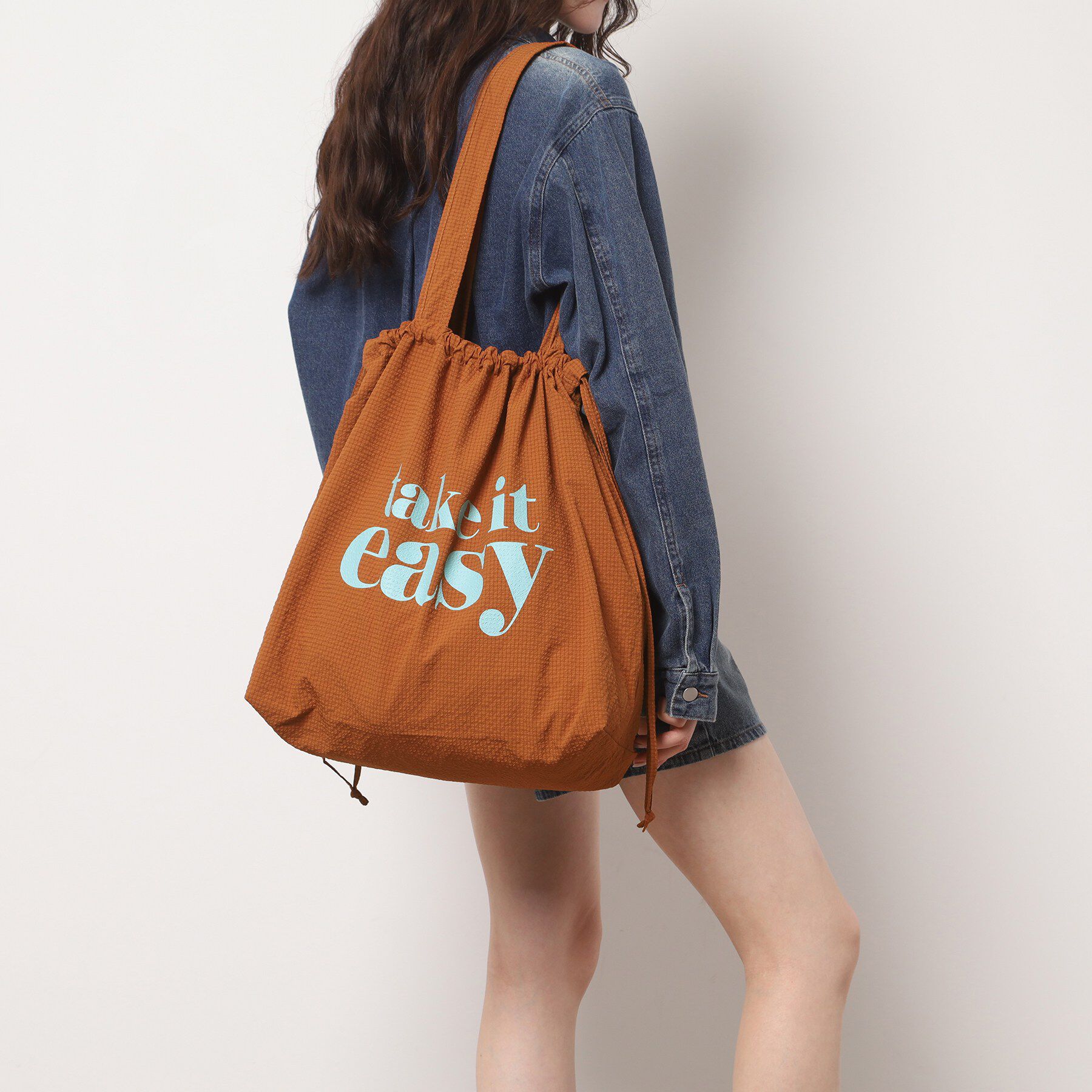 Ober Tashe「【新生活・新学期】まとまる巾着トートバッグ」|トートバッグ|