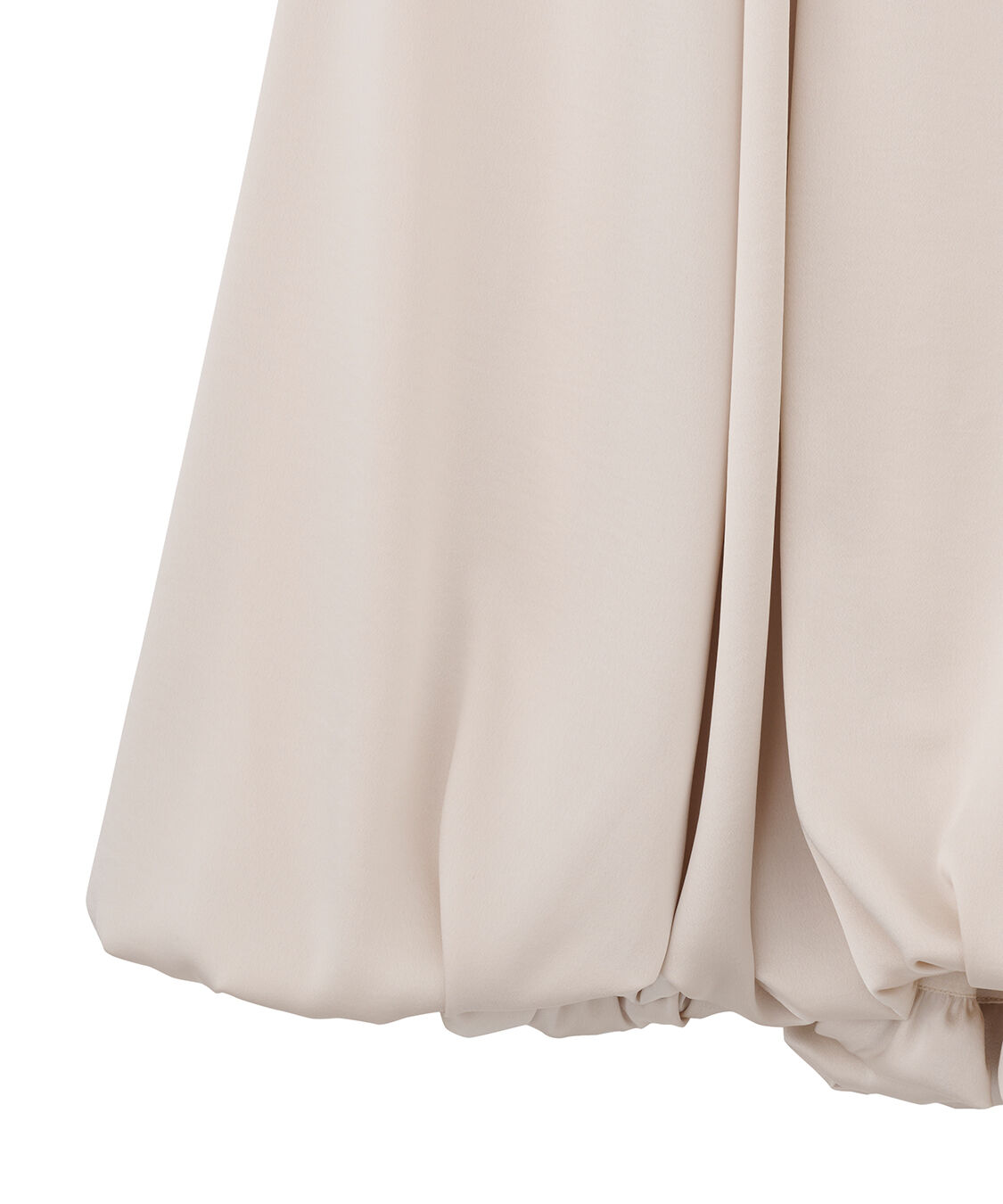 COCO DEAL「バルーンヘムバックデザインサテンワンピース」|ワンピース|