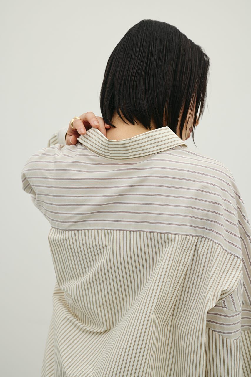 STYLEMIXER「パネルオーバーシャツ」|シャツ・ブラウス|