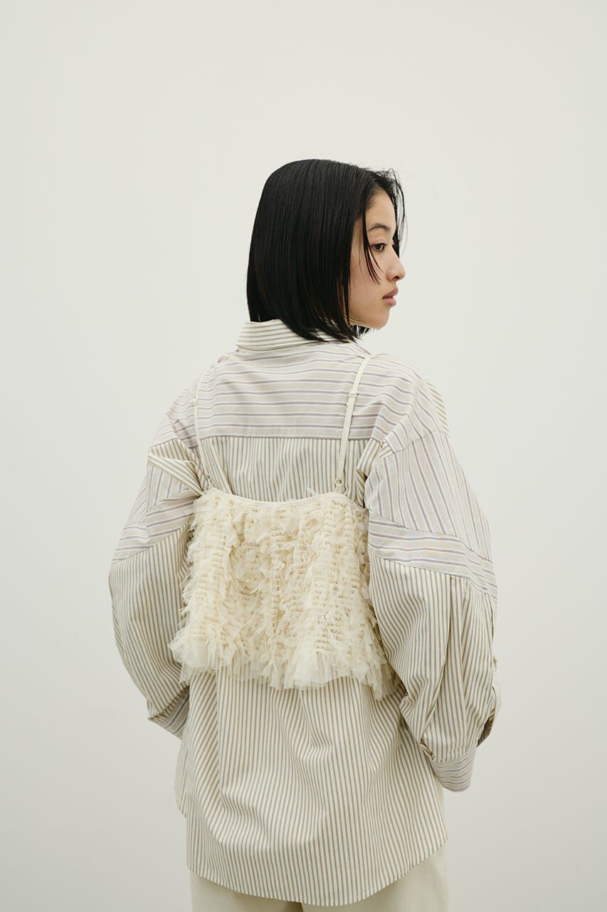 STYLEMIXER「チュールフリルキャミ」|キャミソール|