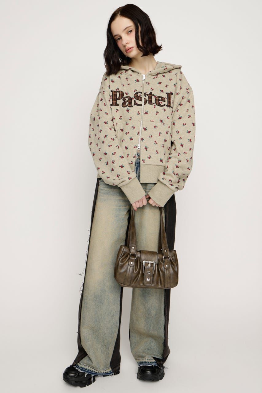 SLY「FLOWER CUT HOODIE」|パーカー|