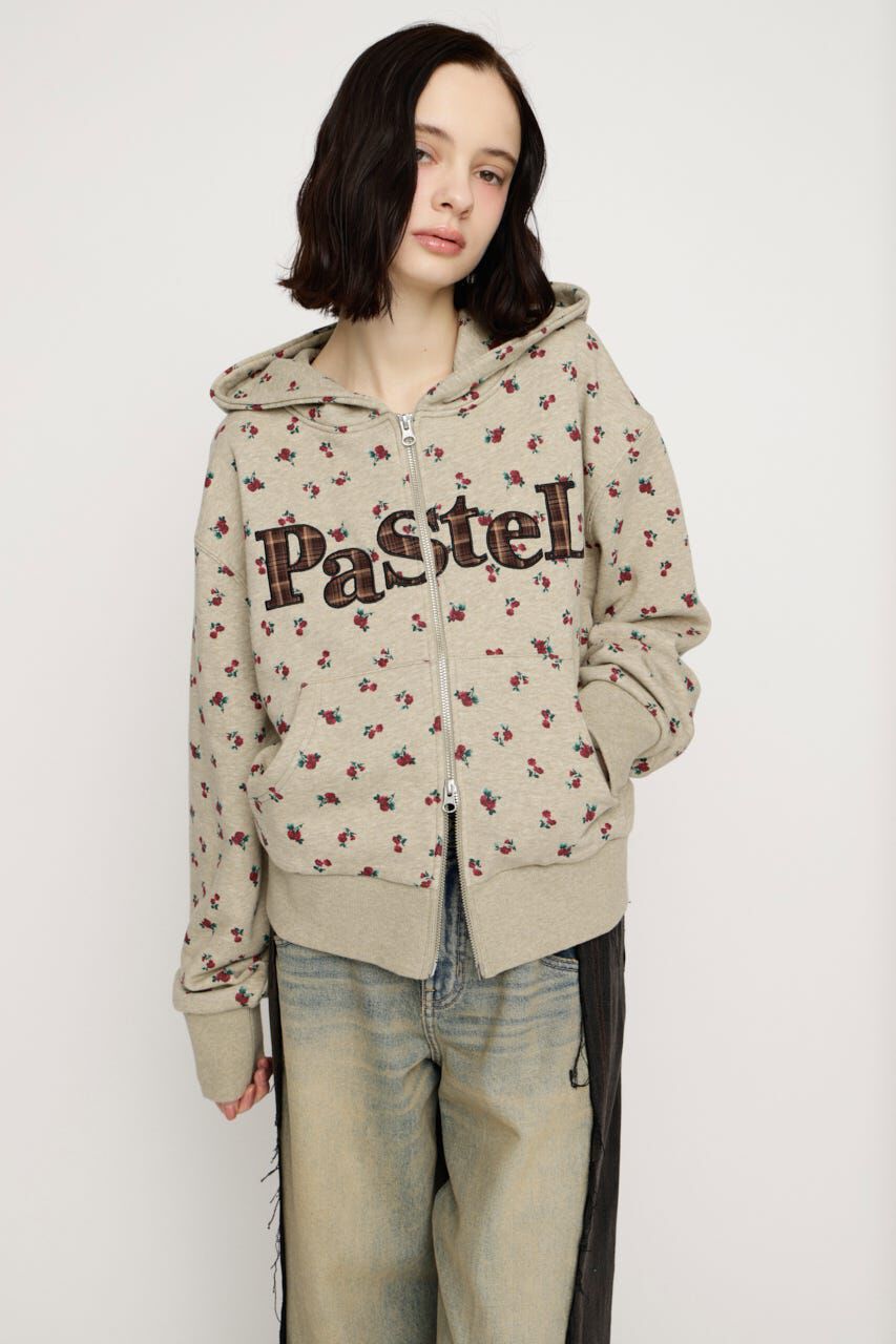 SLY「FLOWER CUT HOODIE」|パーカー|