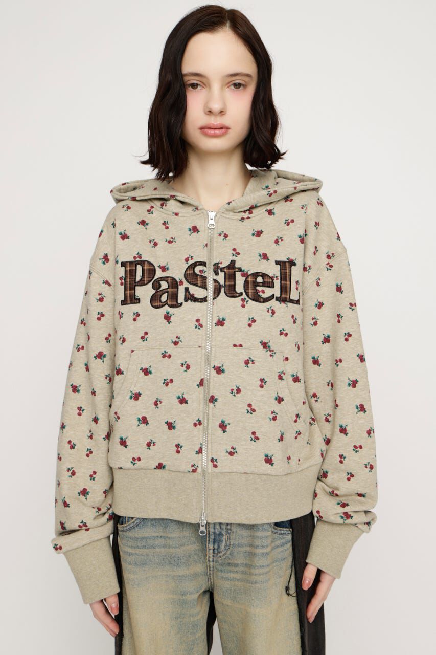 SLY「FLOWER CUT HOODIE」|パーカー|