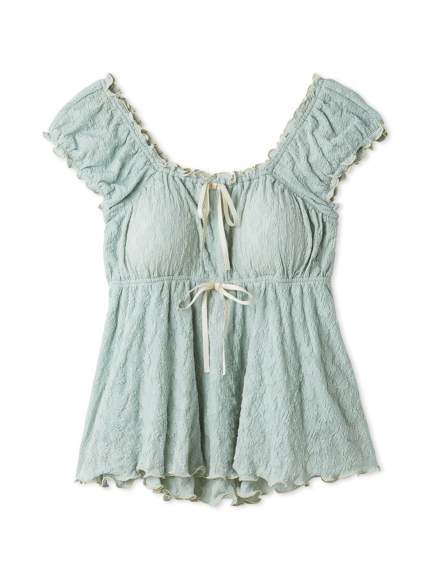 SNIDEL HOME「カットレースタンクトップ」|ルームウェア|