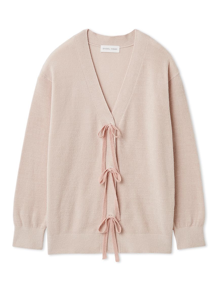 SNIDEL HOME「リボン釦ニットカーディガン」|ルームウェア|LPNK