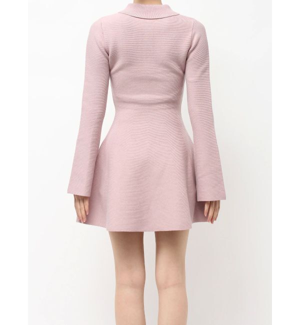 RESEXXY「ニットポロワンピース」|ワンピース|