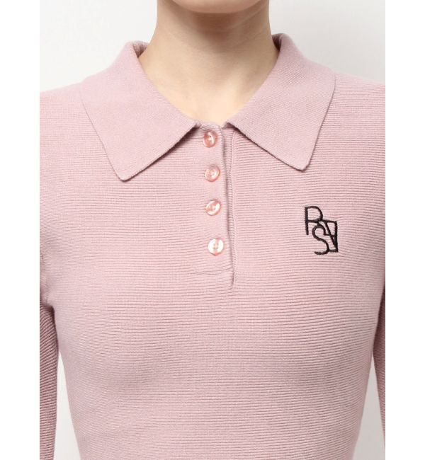 RESEXXY「ニットポロワンピース」|ワンピース|