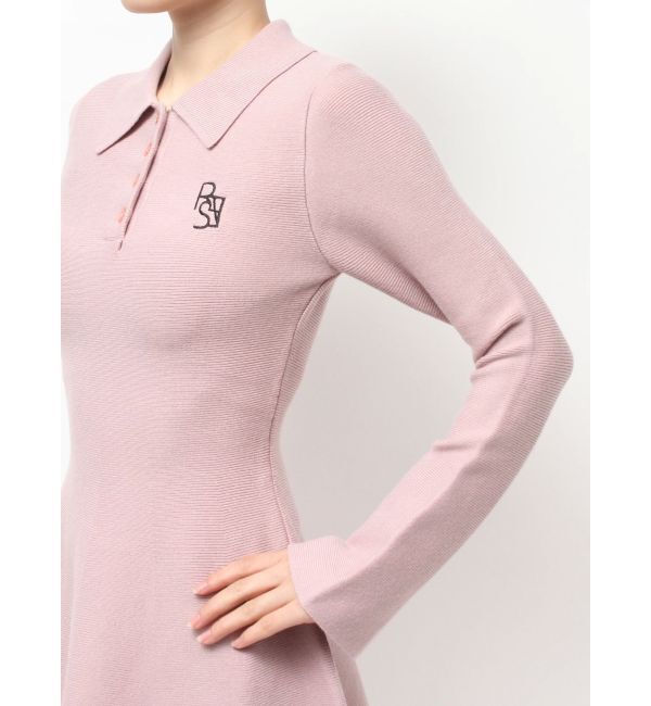 RESEXXY「ニットポロワンピース」|ワンピース|