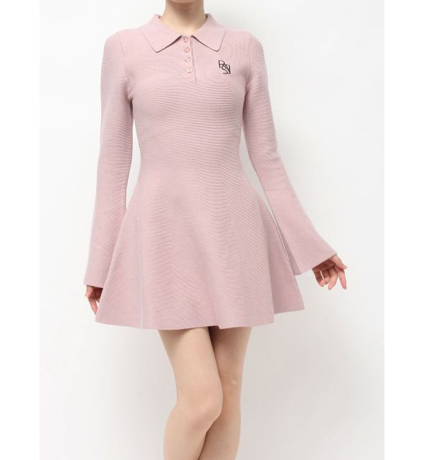 RESEXXY「ニットポロワンピース」|ワンピース|