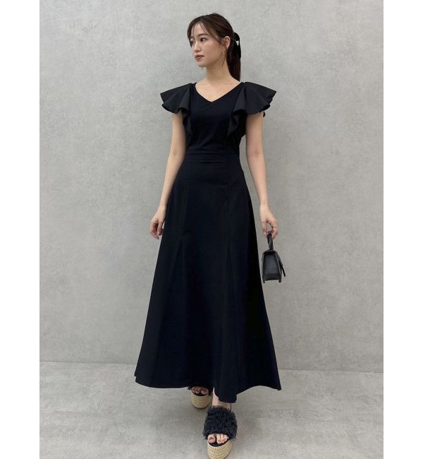 dazzlin「バックオープンフリルカットワンピース」|ワンピース|