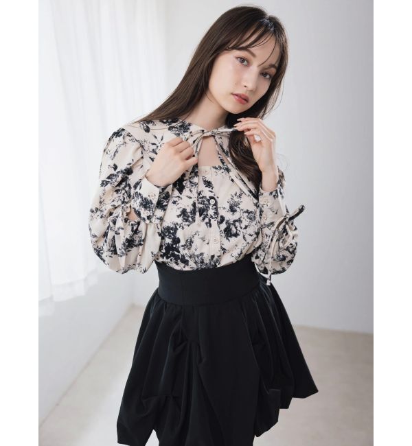 dazzlin「【20周年記念復刻！】オープンリボンブラウス」|シャツ・ブラウス|