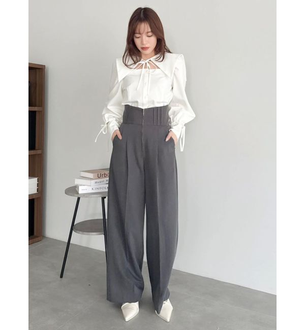 dazzlin「【20周年記念復刻！】オープンリボンブラウス」|シャツ・ブラウス|