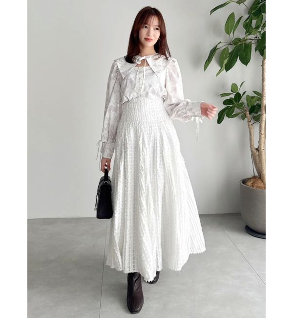 dazzlin「【20周年記念復刻！】オープンリボンブラウス」|シャツ・ブラウス|