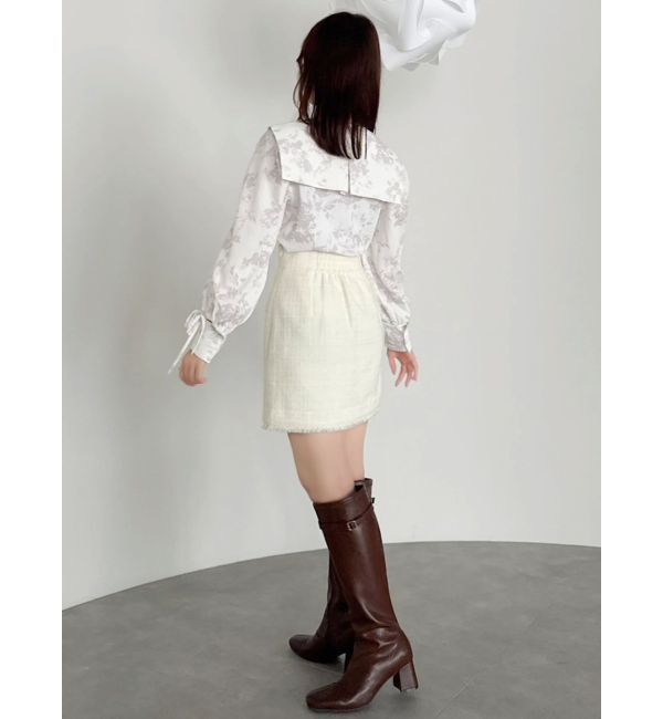 dazzlin「【20周年記念復刻！】オープンリボンブラウス」|シャツ・ブラウス|