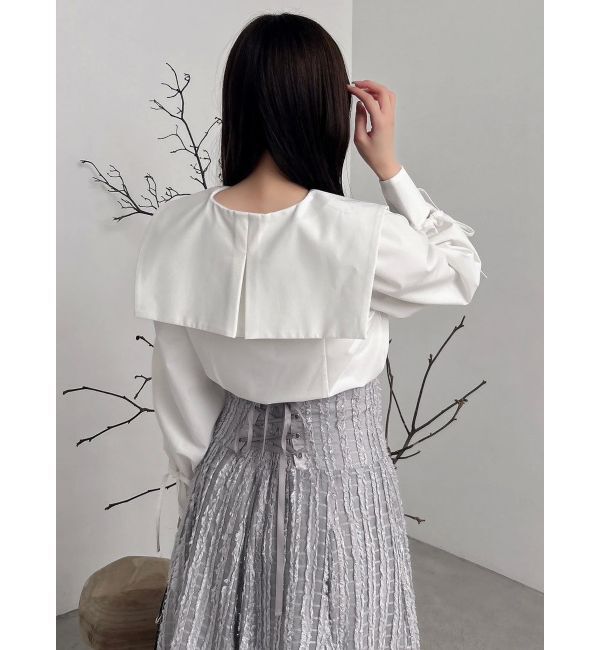 dazzlin「【20周年記念復刻！】オープンリボンブラウス」|シャツ・ブラウス|