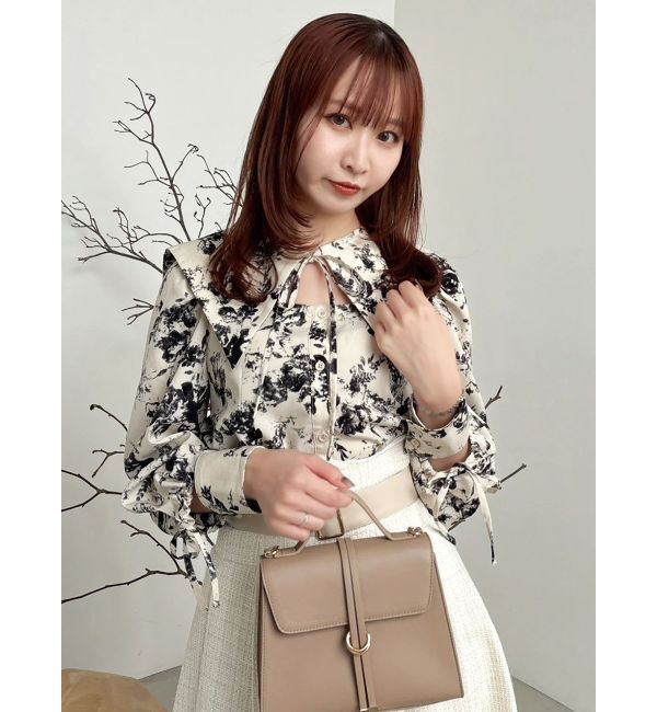 dazzlin「【20周年記念復刻！】オープンリボンブラウス」|シャツ・ブラウス|