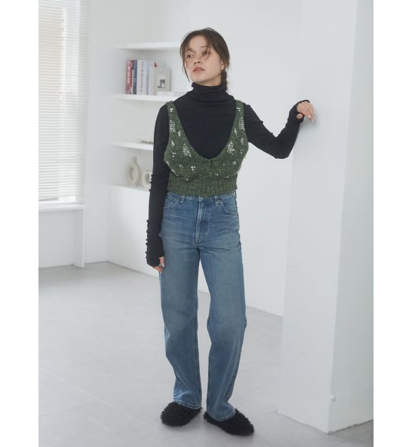 Ungrid「ハイネックシアーロングスリーブTee」|Tシャツ・カットソー|