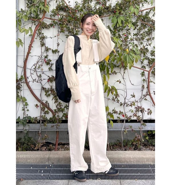 Ungrid「ヘンリーネックテレコロングスリーブTee」|Tシャツ・カットソー|