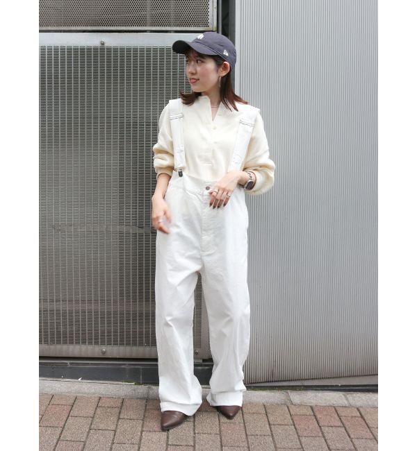 Ungrid「ヘンリーネックテレコロングスリーブTee」|Tシャツ・カットソー|