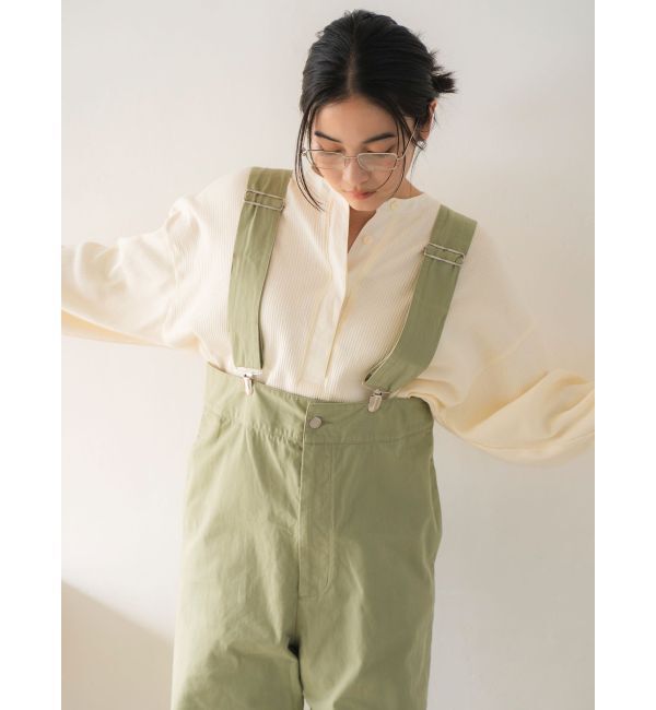 Ungrid「ヘンリーネックテレコロングスリーブTee」|Tシャツ・カットソー|