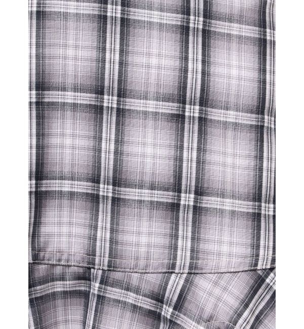 EVRIS「ランダムチェックアシンメトリースカート」|スカート|