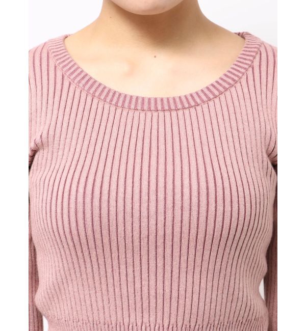 EVRIS「バックリボンニットトップス」|ニット・セーター|