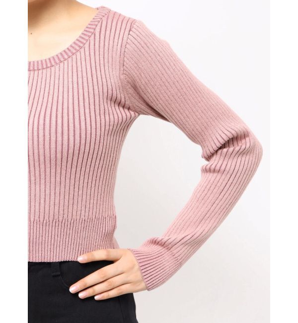 EVRIS「バックリボンニットトップス」|ニット・セーター|