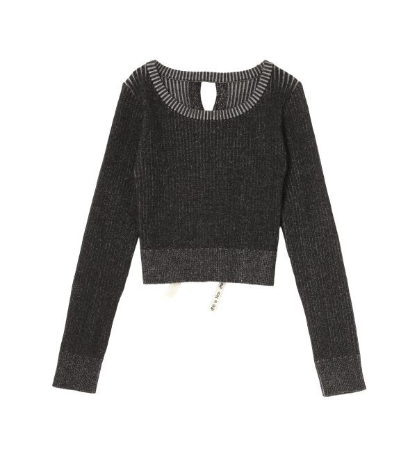EVRIS「バックリボンニットトップス」|ニット・セーター|
