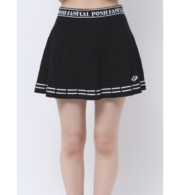 GYDA「GDニットLINEスカートライクショートパンツ」|スカート|