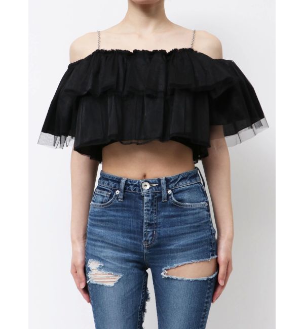 GYDA「チェーンティアードブラウス」|シャツ・ブラウス|