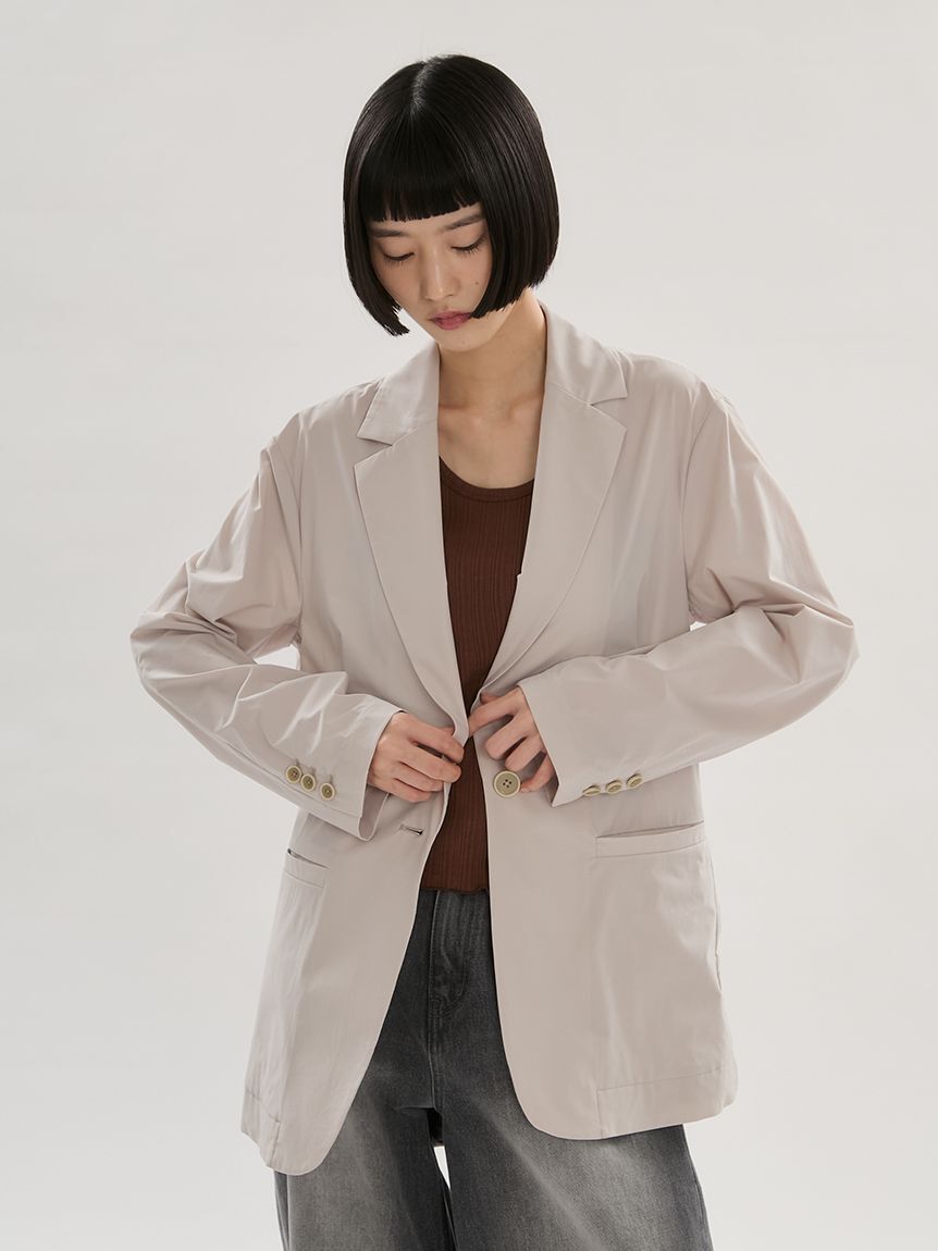 emmi atelier「【Movique】パッカブルジャケット/撥水/UVカット/接触冷感」|アウトドア|LBEG