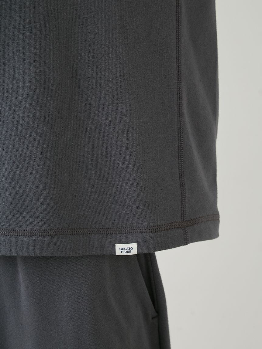 GELATO PIQUE HOMME「【HOMME】裏パイルワンポイントロゴTシャツ」|ルームウェア|