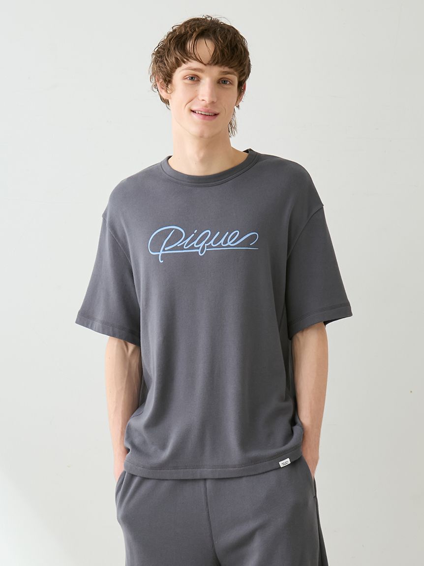 GELATO PIQUE HOMME「【HOMME】裏パイルワンポイントロゴTシャツ」|ルームウェア|