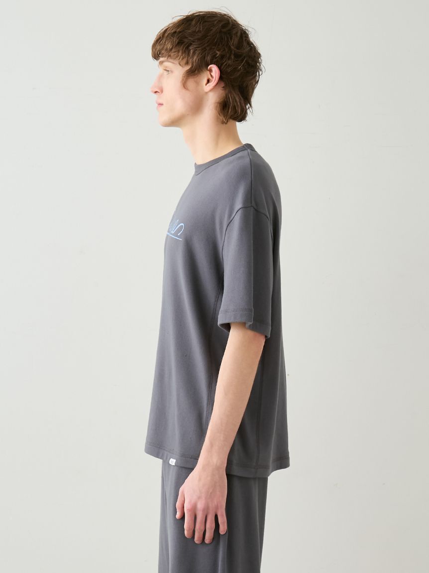 GELATO PIQUE HOMME「【HOMME】裏パイルワンポイントロゴTシャツ」|ルームウェア|