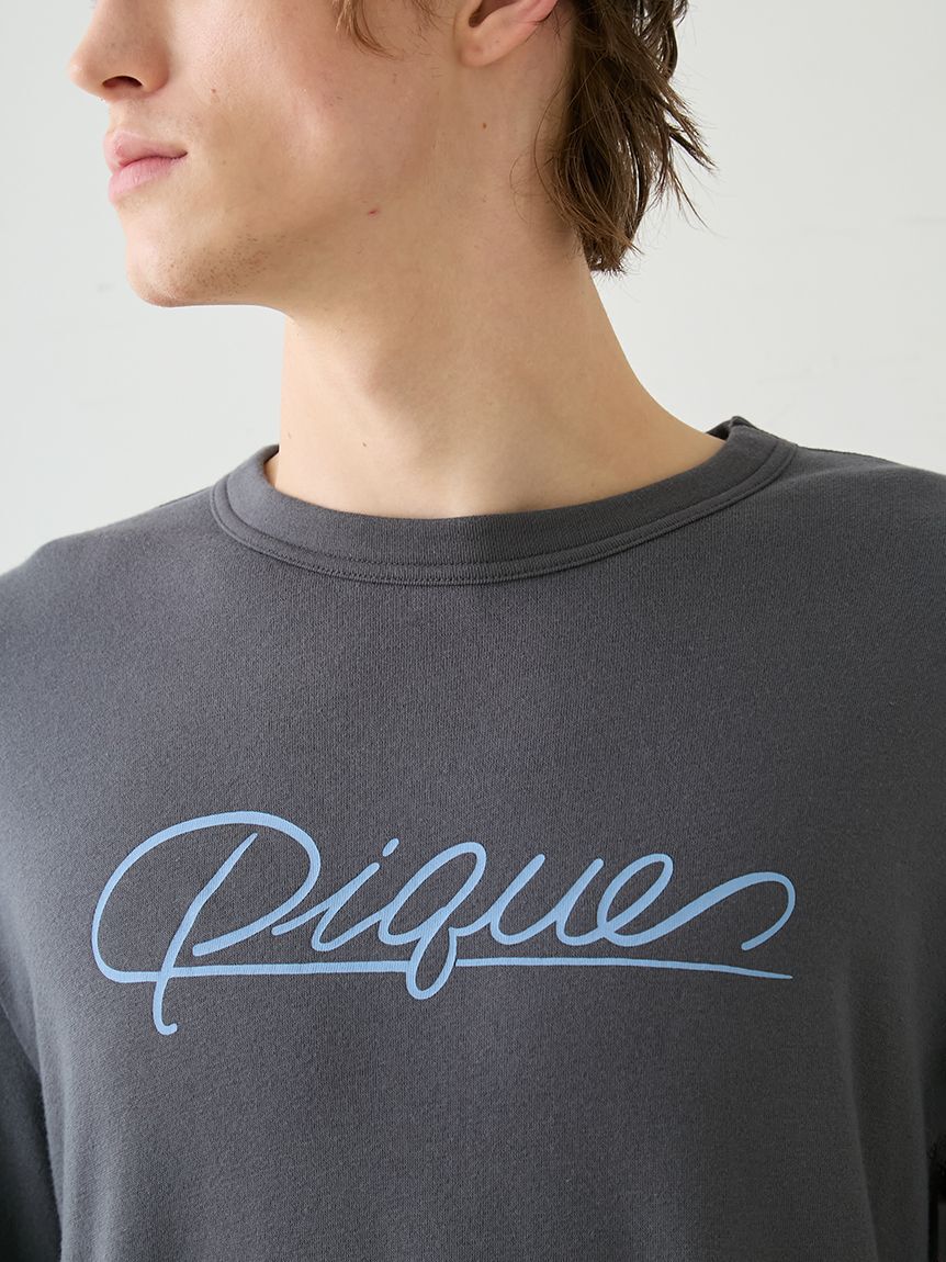 GELATO PIQUE HOMME「【HOMME】裏パイルワンポイントロゴTシャツ」|ルームウェア|