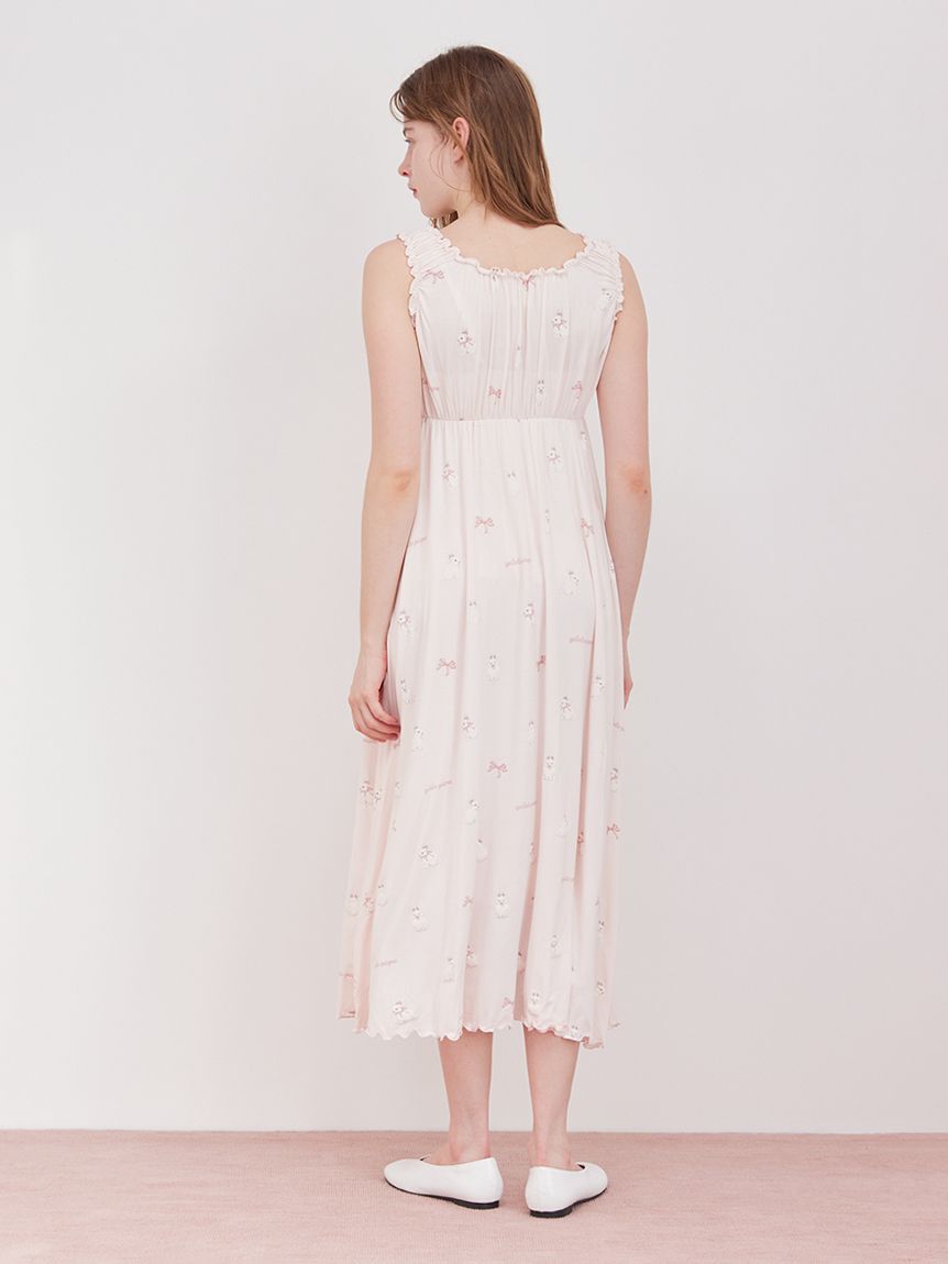 gelato pique「ラビット柄カップインワンピース」|ルームウェア|