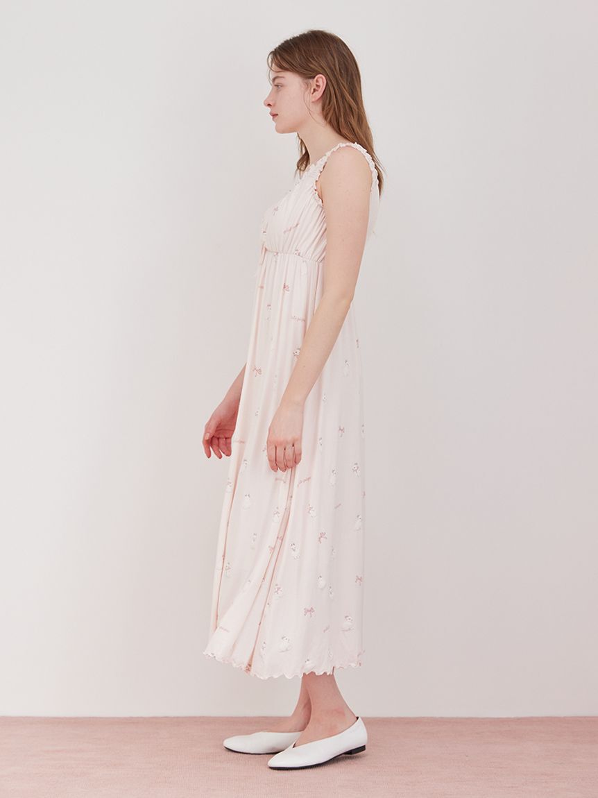 gelato pique「ラビット柄カップインワンピース」|ルームウェア|