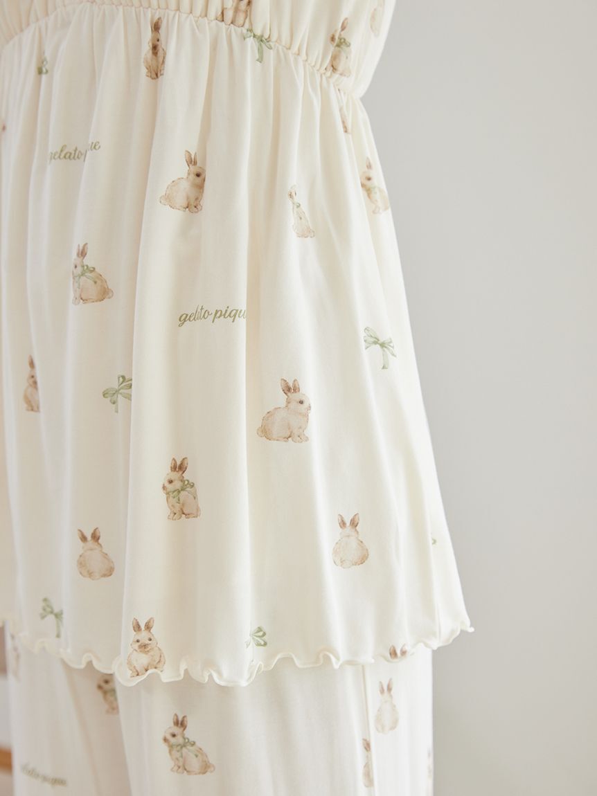 gelato pique「ラビット柄カップインプルオーバー」|ルームウェア|
