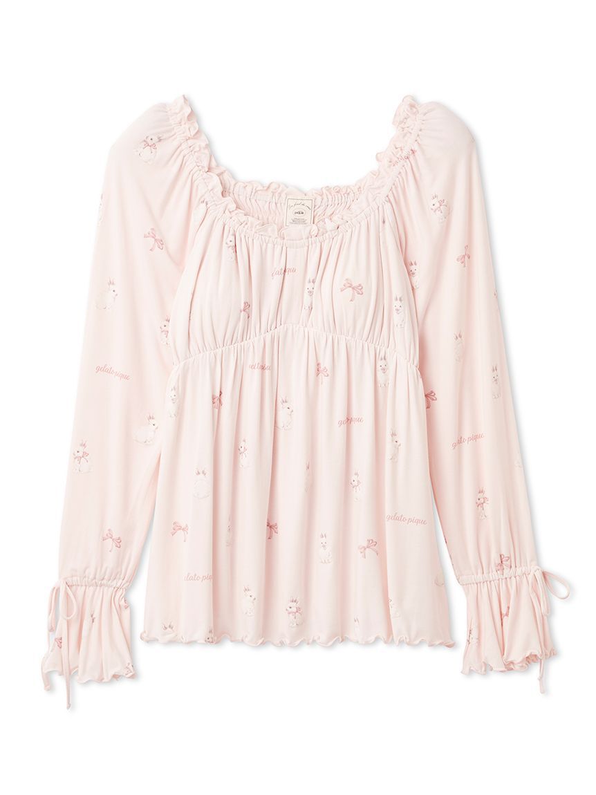 gelato pique「ラビット柄カップインプルオーバー」|ルームウェア|PNK